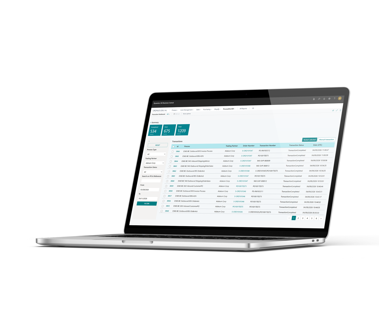 ProcessOne EDI is format agnostic!